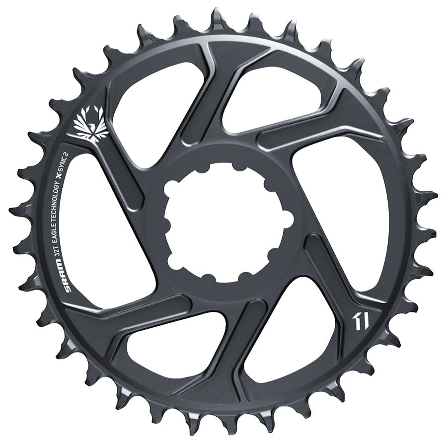 SRAM Eagle X-SYNC 2 Direct Mount Chainring - 32t Direct Mount 3mm Offset For Boost Lunar Grey