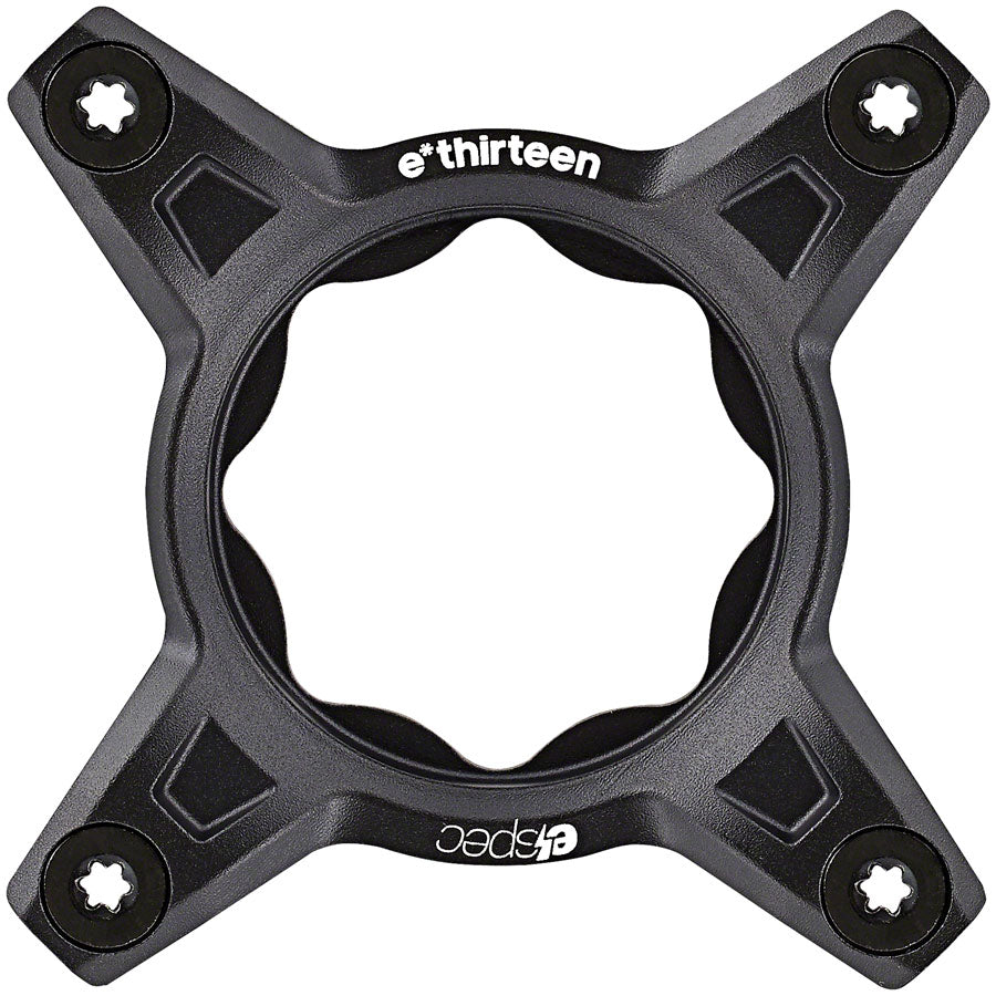 e*thirteen e*spec 104BCD Aluminum Direct Mount Spider - 104BCD 55mm CL Incl. Bolts TQ HPR50 BLK