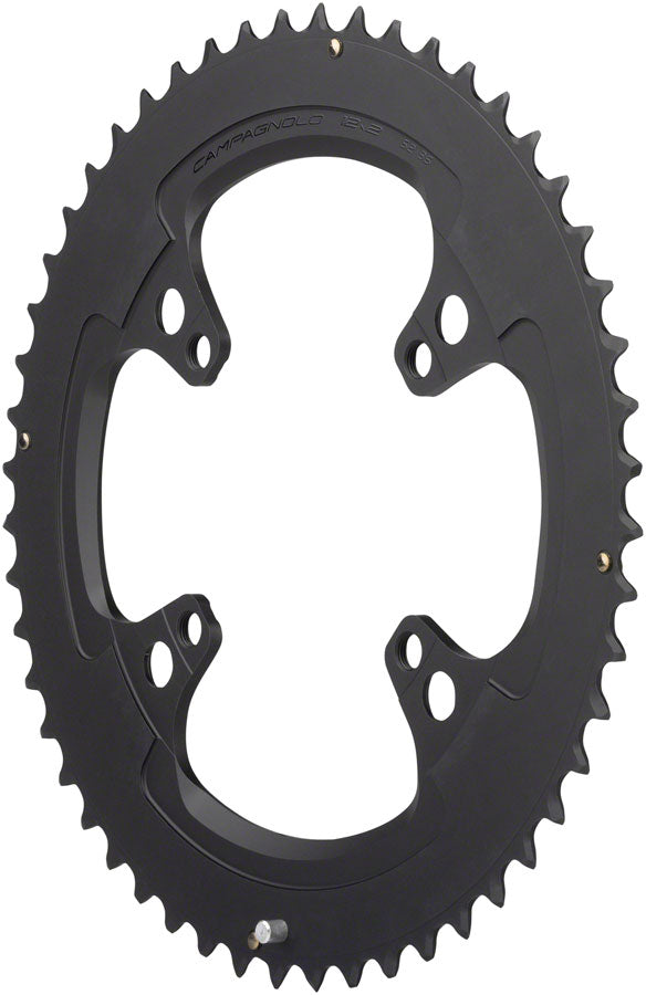 Campagnolo Chorus 12-Speed Chainring Bolt Set - 52t 123mm Campagnolo Asymmetric 4-Bolt BLK