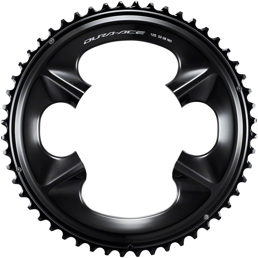 Shimano Dura-Ace FC-R9200 12-Speed Chainring - 52t Asymmetric 110 BCD BLK NH