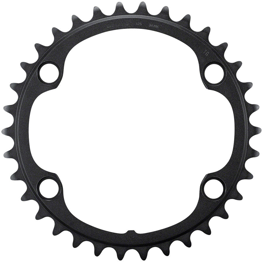 Shimano Ultegra FC-R8100 12-Speed Chainring - 34t Asymmetric 110 BCD BLK NK