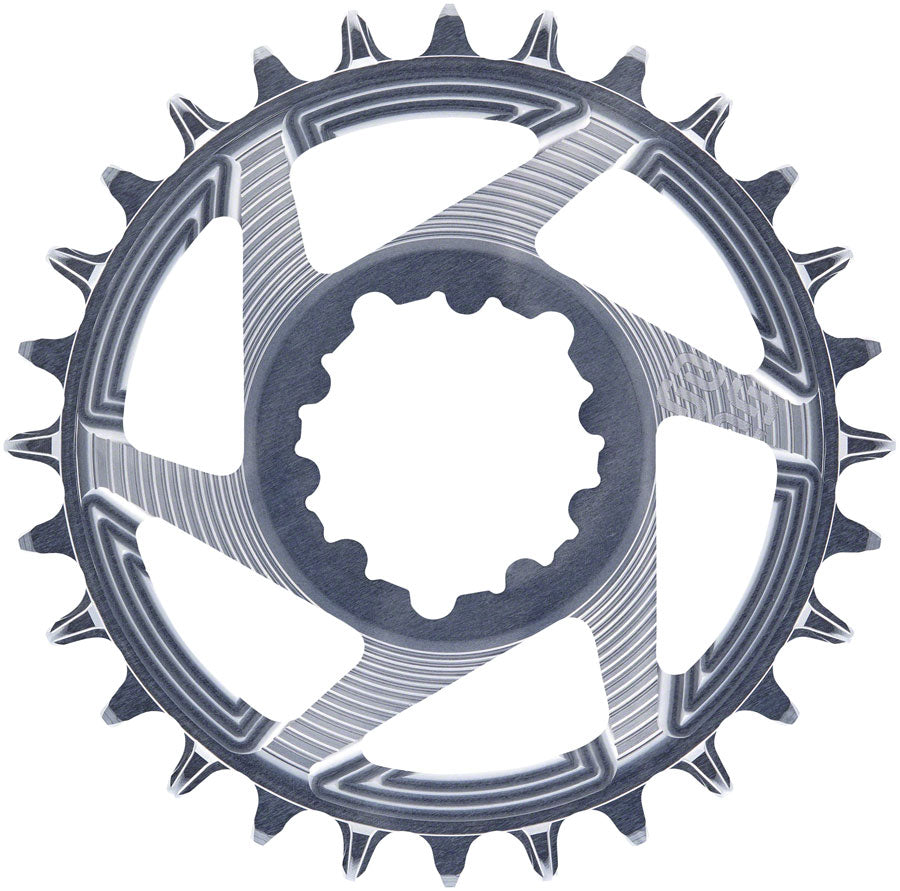 E*thirteen Helix R Guidering (3mm Offset) 3-Bolt 28t Gray
