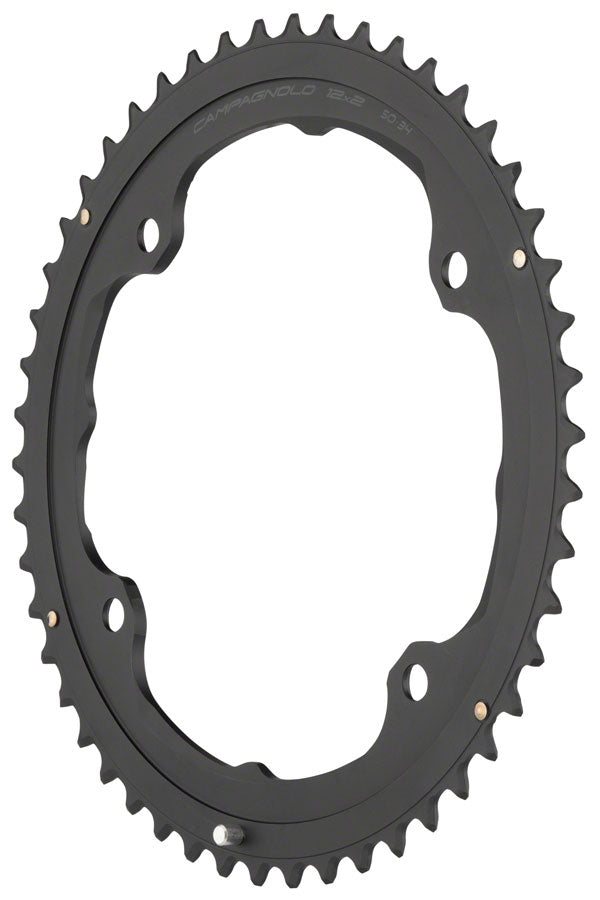 Campagnolo Record Chainring - 50t 146mm Campagnolo Asymmetric 4-Bolt 12-Speed