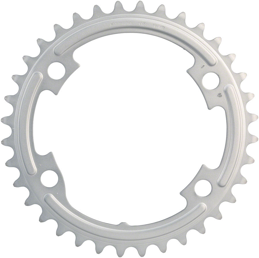 Shimano 105 FC-R7000 36t 4x110 bcd Asymmetric Chainring Silver