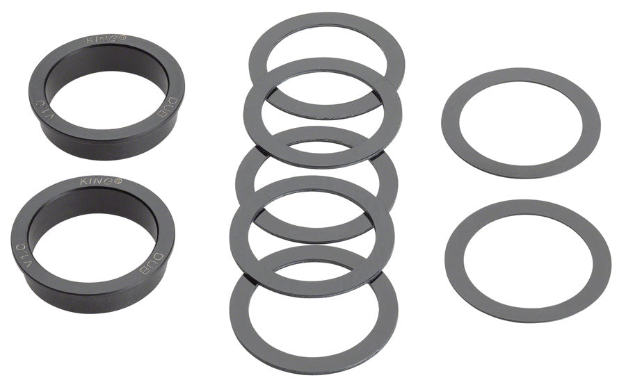 Chris King ThreadFit 30 Bottom Bracket Fit Kit 1 - English For DUB Mountain Silver