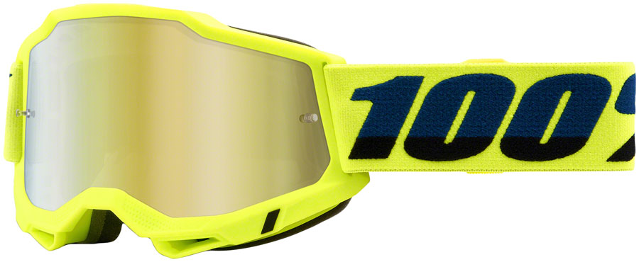 ACCURI 2 Goggle Fluo/Yellow - Mirror Gold Lens