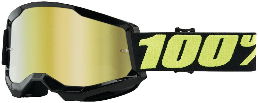 100% Strata 2 Goggles - Upsol/Mirror Gold