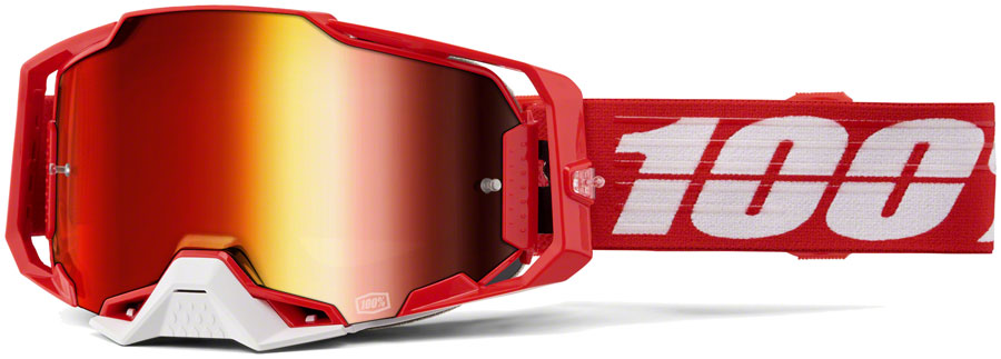 100% Armega C-Bad Goggles - Mirror Red