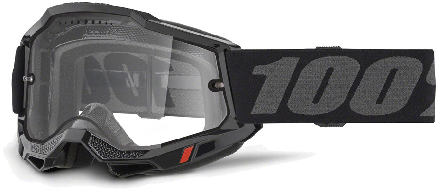 100% Accuri 2 Enduro MTB Goggles - Black/Clear