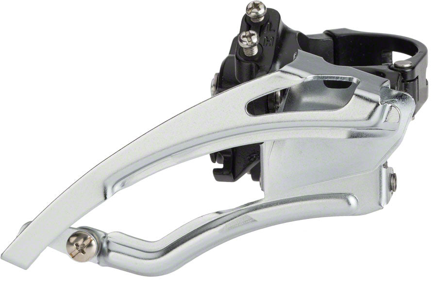 microSHIFT MarvoLT Front Derailleur - 9-Speed Double 42t Max High-Mount Band Clamp Shimano Compatible