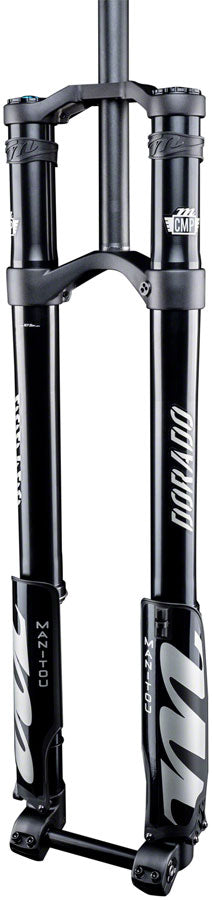 Manitou Dorado Comp Suspension Fork - 29" 203 mm 20 x 110 mm 57 mm Offset BLK Straight Steerer