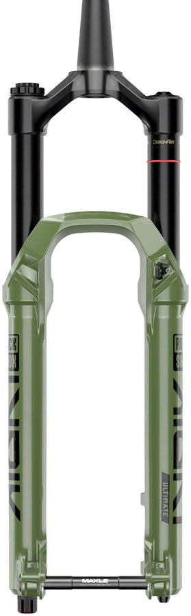 RockShox Lyrik Ultimate Charger 3 RC2 Suspension Fork - 27.5" 160 mm 15 x 110 mm 44 mm Offset Green D1