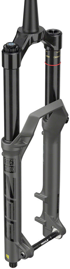 RockShox ZEB Ultimate Charger 3 RC2 Suspension Fork - 29" 180 mm 15 x 110 mm 44 mm Offset Gray A2