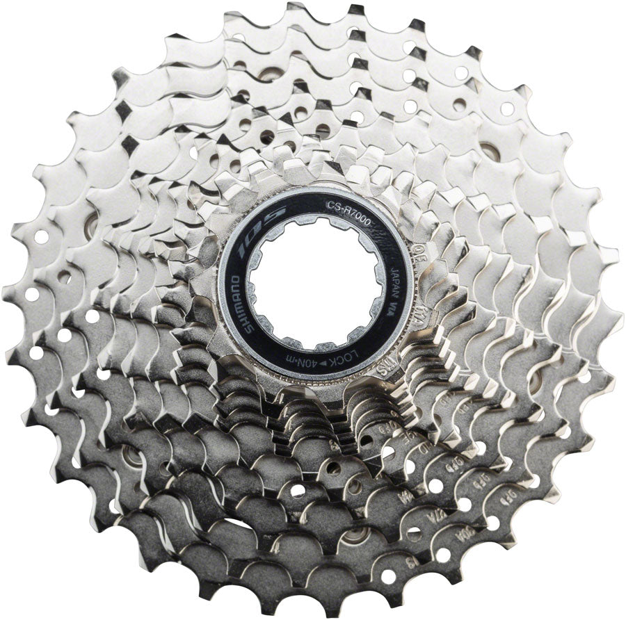 Shimano 105 CS-R7000 Cassette - 11 Speed 11-28t Silver