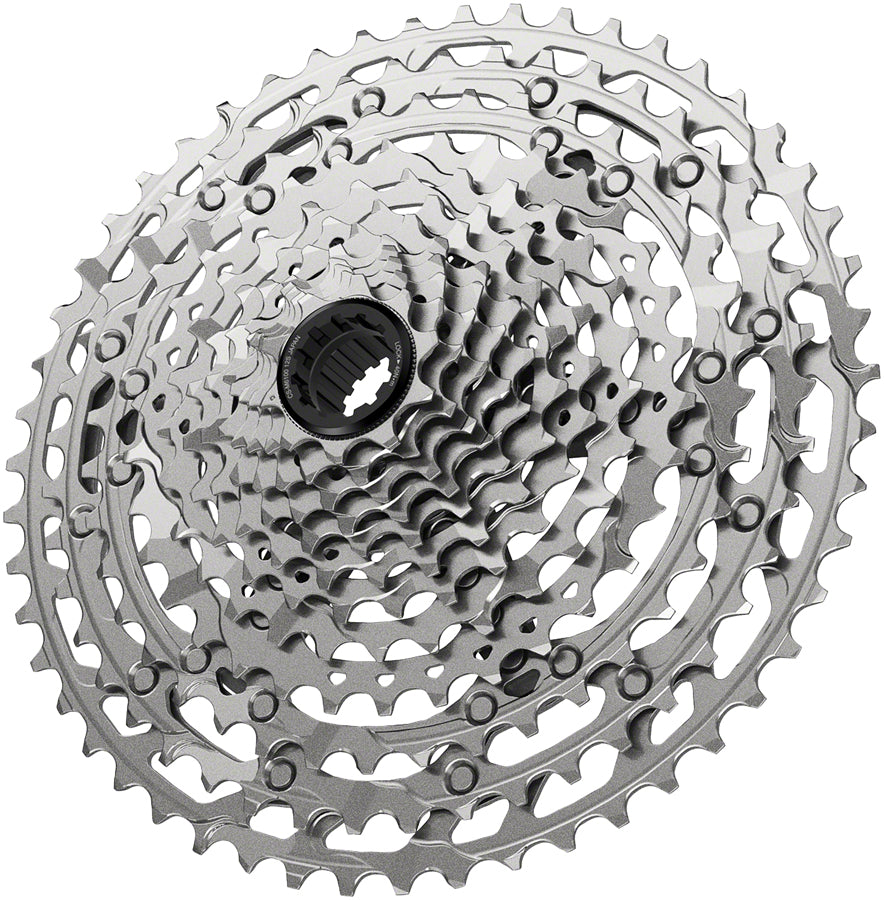 Shimano Deore CS-M6100-12 Cassette - 12-Speed 10-51t Silver For Hyperglide+