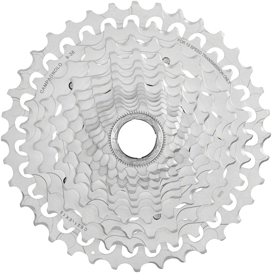 Campagnolo EKAR Cassette - 13-Speed 9-36t Silver For N3W Driver Body