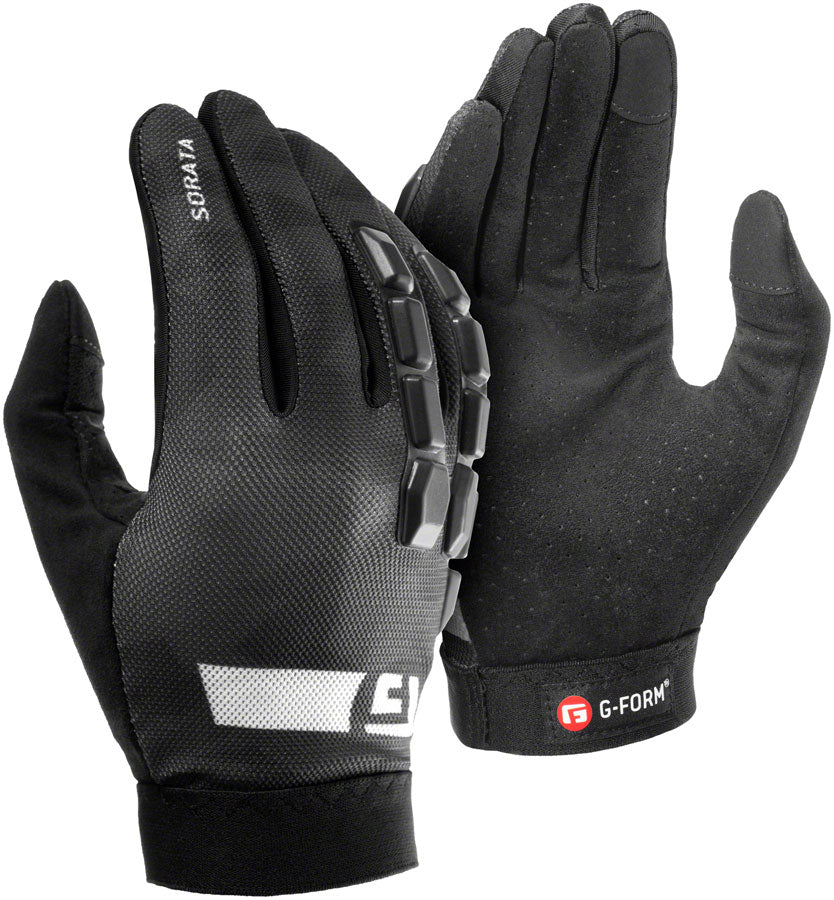 G-Form Sorata 2 Gloves - Black/White Full Finger Large