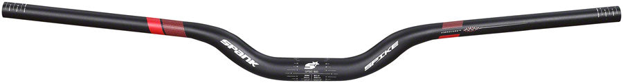 Spank Spike 800 Vibrocore Riser Handlebar: 31.8 800mm 50mm Rise Black/Red