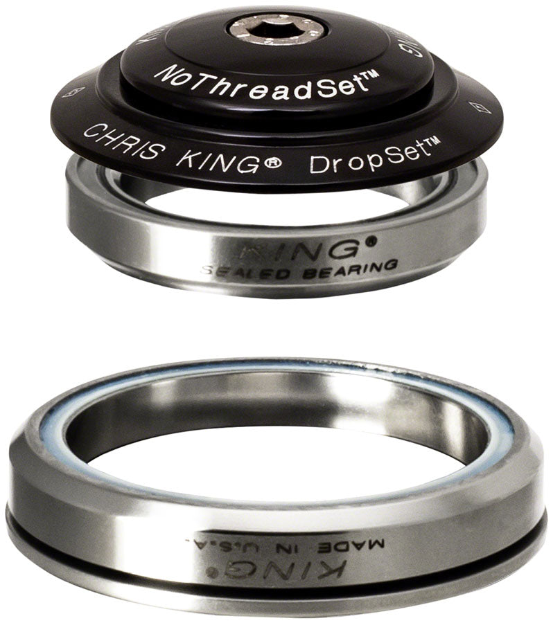 Chris King DropSet 5 Headset - 1-1/8" 42/52mm 45 Deg Black