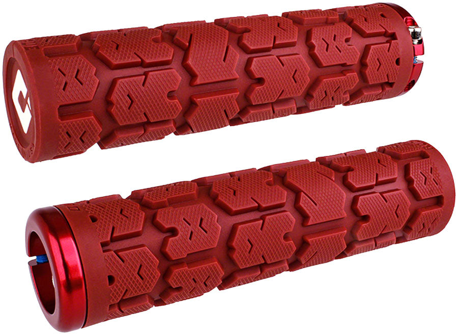 ODI Rogue v2.1 Lock-On Grips - Red