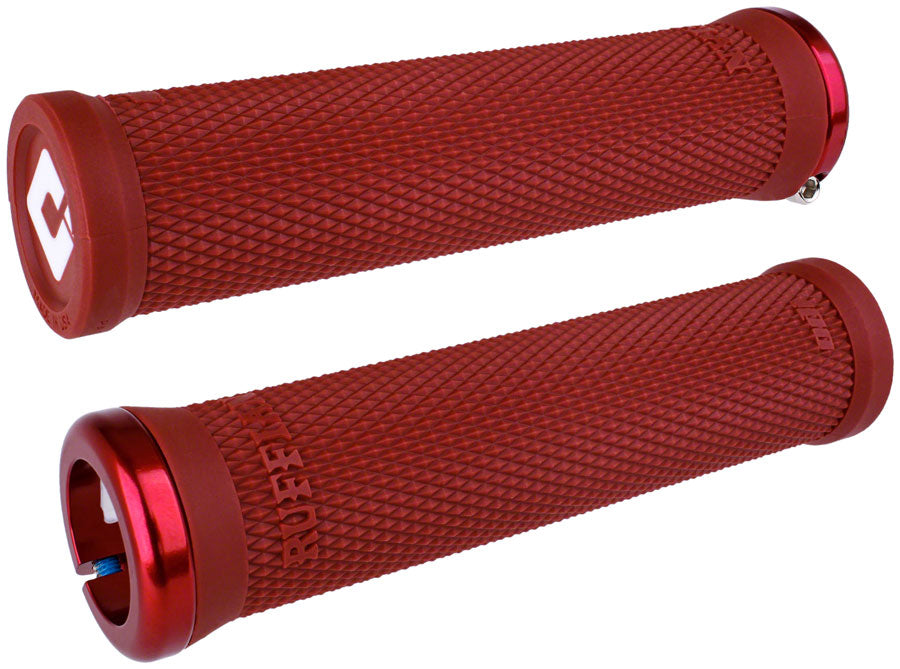 ODI Ruffian v2.1 Lock-On Grips - Red