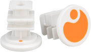 Ergon End Plugs for GA2/GA2Fat/GA3: Orange