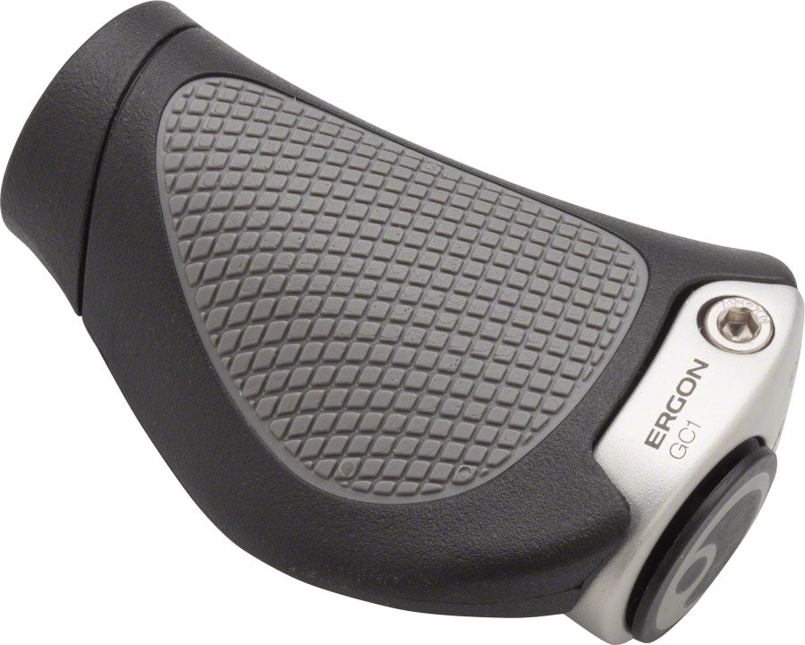 Ergon GC1 Grips - Black/Gray Lock-On Rohloff/Nexus