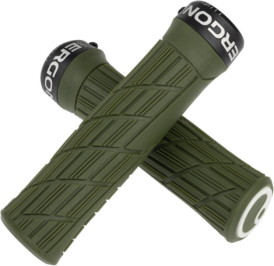 Ergon GE1 Evo Grips - Deep Moss Lock-On