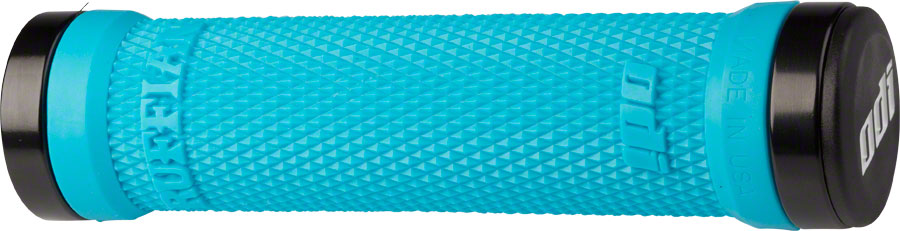 ODI Ruffian Grips - Aqua Lock-On