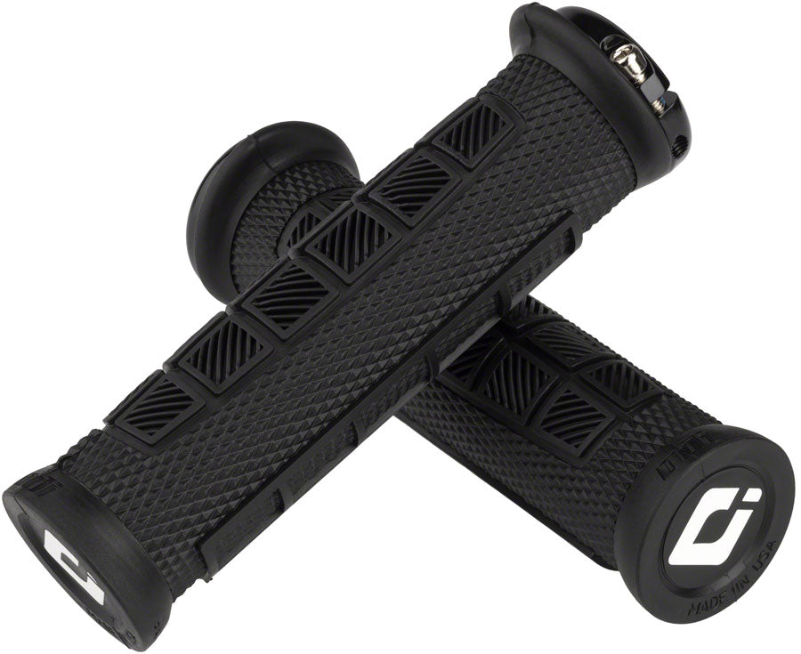 ODI Elite Pro Grips - Black Lock-On