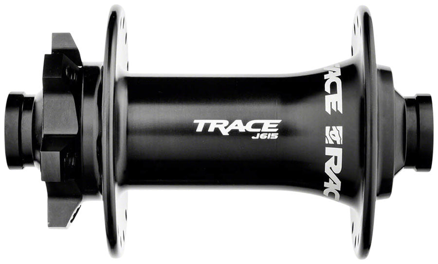 RaceFace Trace J-Bend 615 Front Hub - 15 x 110mm Boost 6-Bolt Black