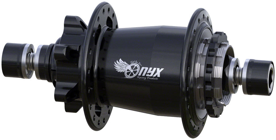 Onyx BMX Ultra Rear Hub - 3/8" 10 x 100mm 6-Bolt Black 36H