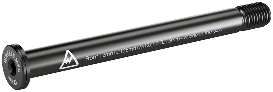 Wheels Manufacturing Front Thru Axle - M12 x 1.5 x 15 128mm