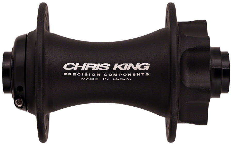 Chris King Boost Front Hub - 15 x 110mm 6-Bolt Matte Black 28H