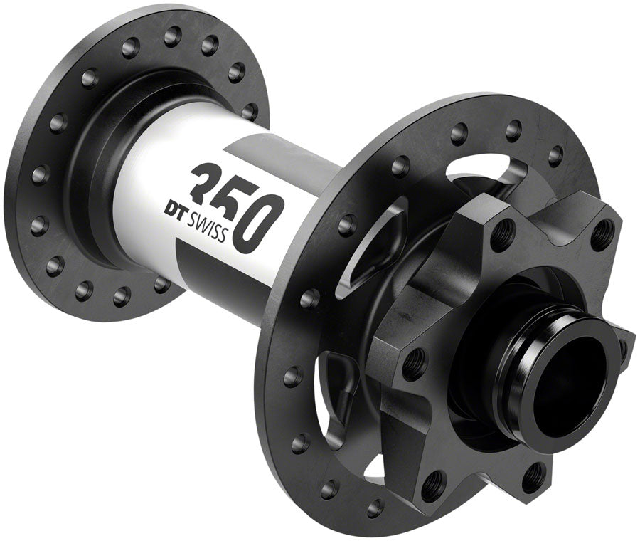 DT Swiss 350 Front Hub - 15 x 110mm 6-Bolt Black 32H