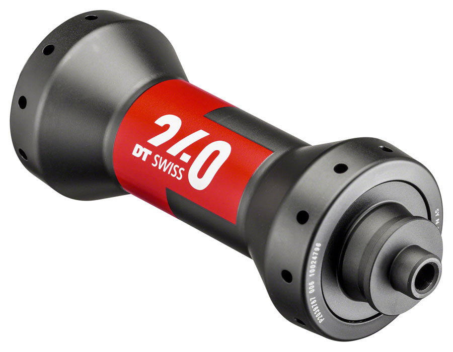 DT Swiss 240 Front Hub - QR x 100mm Black/Red 20H