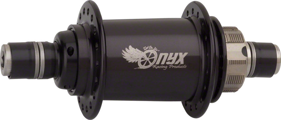 Onyx BMX Pro Rear Hub - 3/8" 10 x 100mm Black 28H