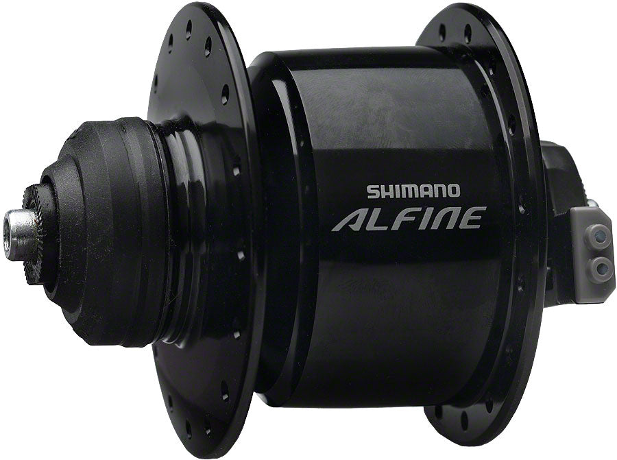 Shimano Alfine DH-S501 Dynamo Front Hub - QR x 100mm Center-Lock Black 32h