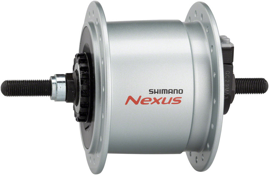 Shimano DH-C60003 Dynamo Front Hub - 9 x 1 x 100mm Roller Brake Silver 36h