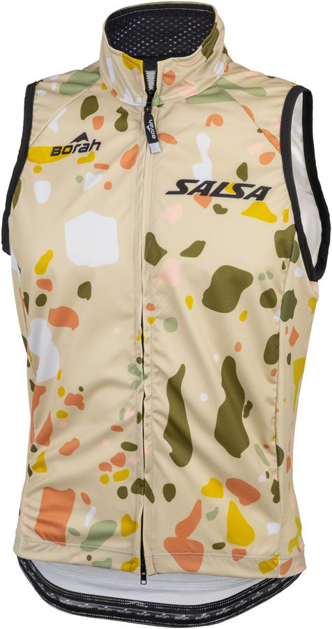 Salsa Mens Terrazzo Vest - 2X-Large Tan