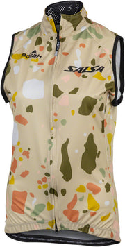 Salsa Womens Terrazzo Vest - Large Tan