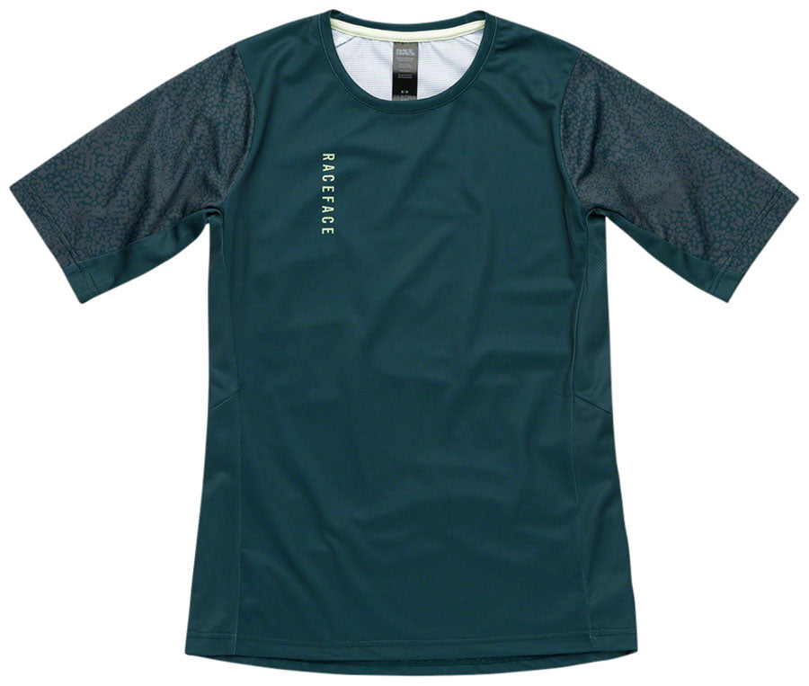 RaceFace Indy Jersey - Short Sleeve Womens Pine Large