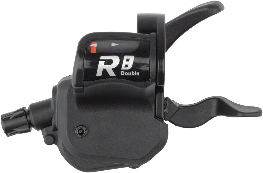 microSHIFT R8 Left Trigger Shifter - Road Double Shimano Compatible