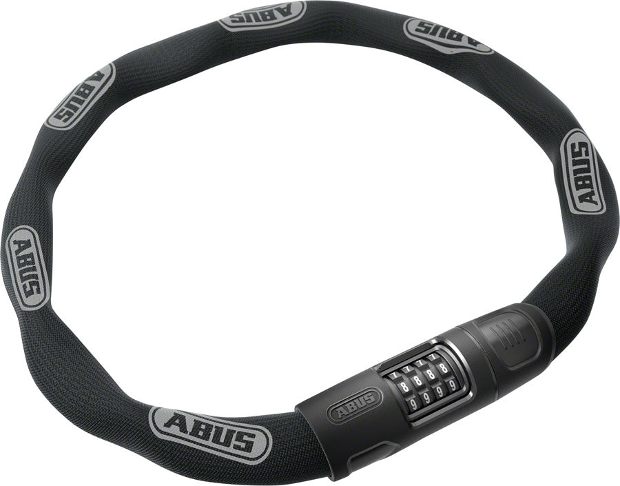 Abus 8808C Chain Lock - Combination 2.8 8mm Square Black
