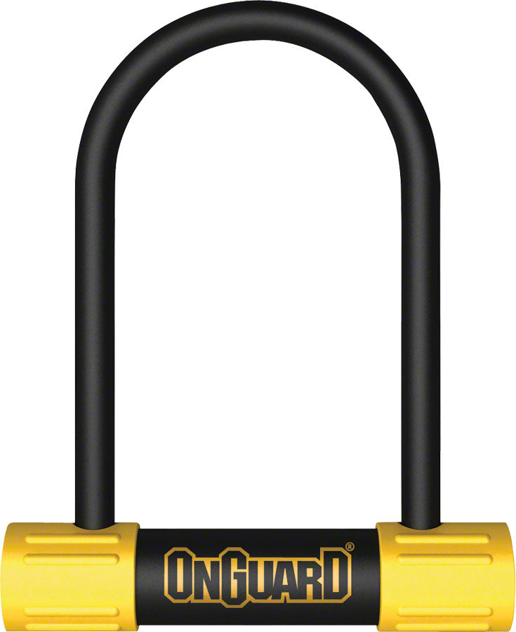 OnGuard BullDog Series U-Lock - 3.5 x 5.5" Keyed BLK/YLW Includes bracket