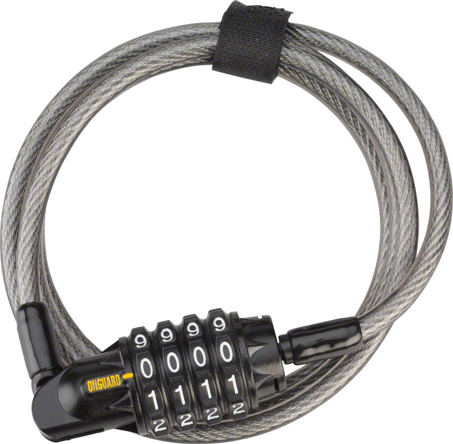 OnGuard Terrier Combo 4 x 6mm Resetteble Combo Cable Lock