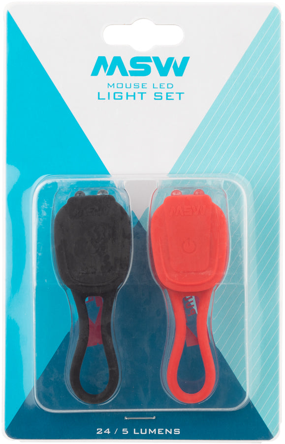 MSW Mouse LED Lightset: Black/Red
