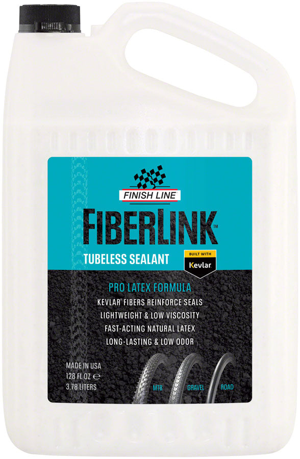 Finish Line FiberLink Tubeless Tire Sealant - 1 Gallon