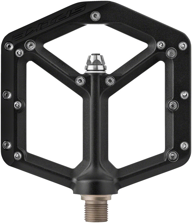 Spank Spike Pedals - Platform Aluminum 9/16" Black