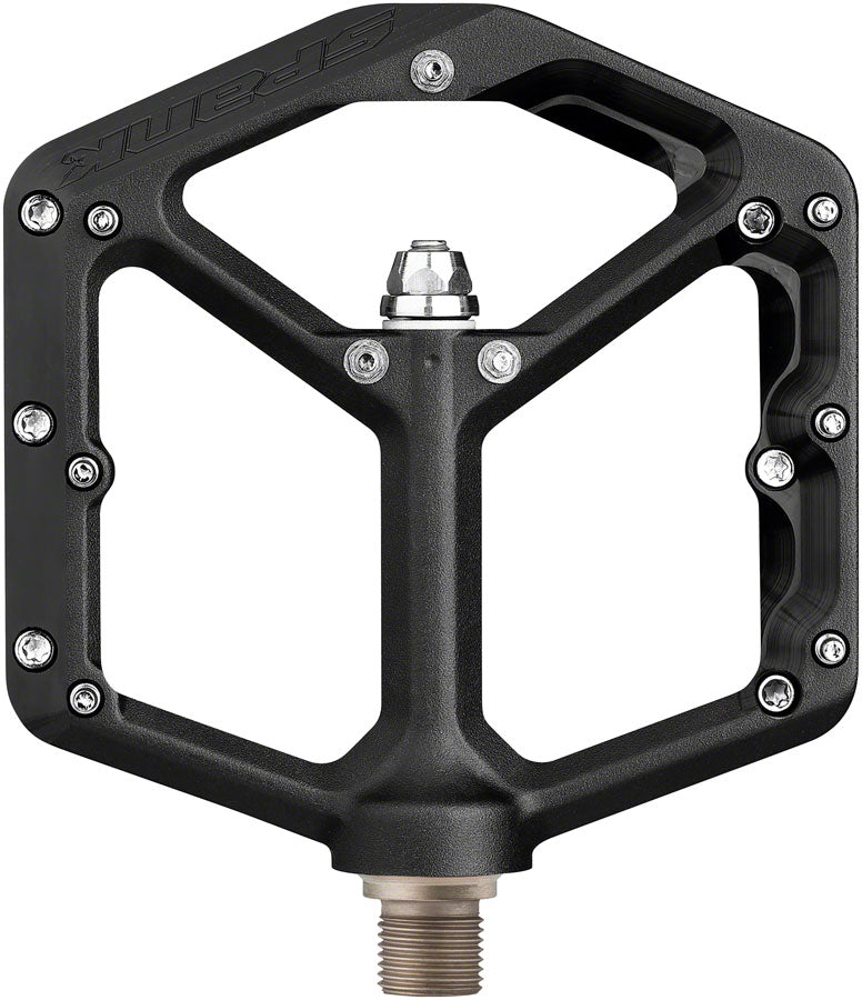 Spank Oozy Pedals - Platform Aluminum 9/16" Black